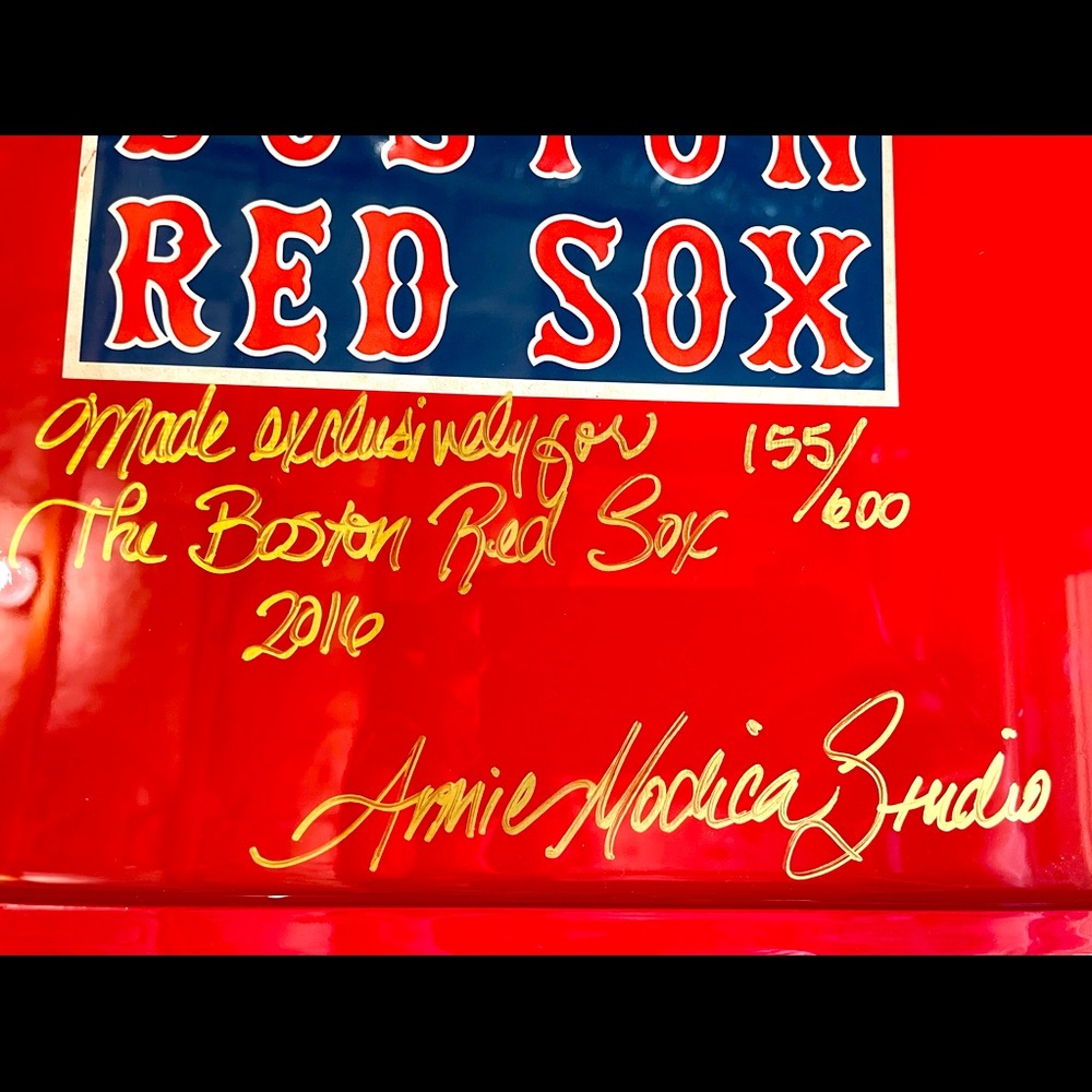 ANNIE MODICA exclusively for The Boston Red Sox!